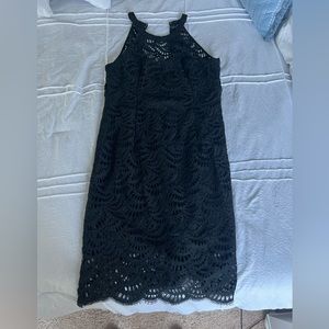 Black Lilly Pulitzer Eyelet Dress